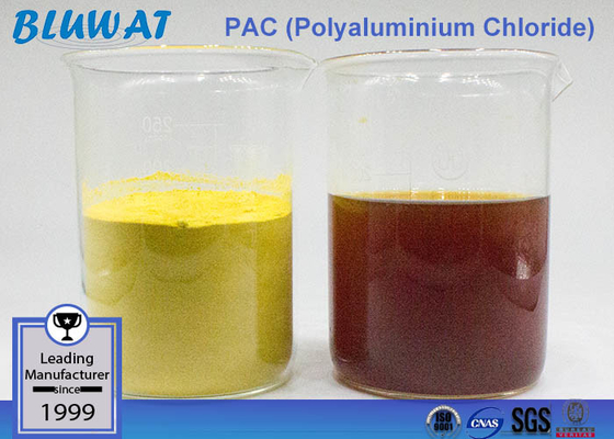 Żółty proszek PAC Coagulant chlorku poliglinu do oczyszczania wody Chemical