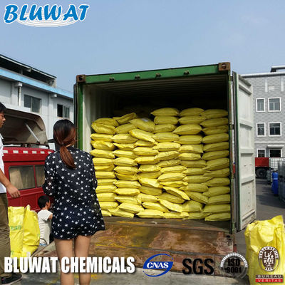 kupować Yelllow Powder PAC 30% Chemikalia oczyszczające wodę do uzdatniania wody w Indonezji produkcja internetowa