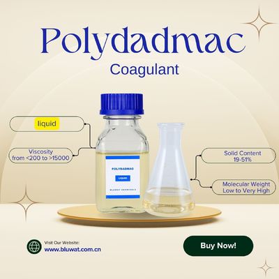 kupować Płynne PolyDADMAC Polydiallyldimethylammonium Chloride Oczyszczanie wody Chemiczne Odpady i woda pitna produkcja internetowa