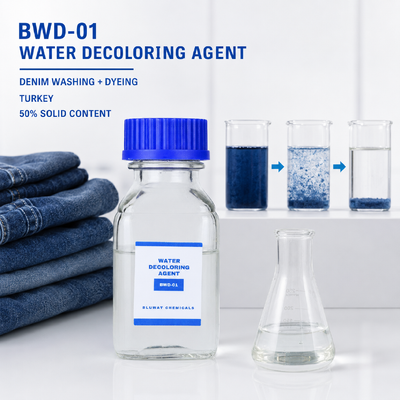 kupić BWD-01 Środek do odbarwiania wody do ścieków z prania i farbowania dżinsu w Turcji produkcja internetowa