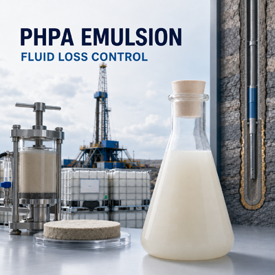 kupić PHPA Emulsion Fluid Loss Additive dla wody na bazie błota wiertniczego produkcja internetowa