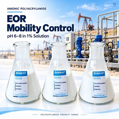 kupić Anionic Polyacrylamide APAM pH 6-8 in 1% Solution for EOR Mobility Control in 25kg Kraft Paper Bag produkcja internetowa