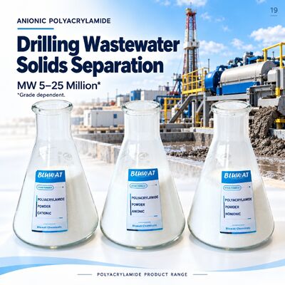 kupić Anionic Polyacrylamide APAM 5-25 Million MW 89% Min Solid for Drilling Wastewater Solids Separation CAS 9003-05-8 ISO 9001 Manufacturer 25kg PE Bag produkcja internetowa