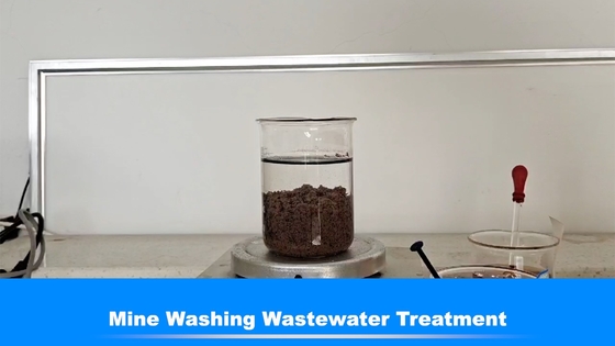 Mycie kopalni Bluwat Kationowy poliakrylamid flokulacja ścieków