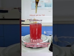 Wprowadzenie chemikaliów do oczyszczania ścieków włókienniczych