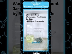 Oczyszczanie ścieków szlifowania szkła wodą Czynnik odbarwiający, poliakrylamid