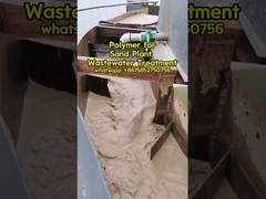 Polimery poliakryloamidowe Flocculant do oczyszczania ścieków w zakładach piaskowych