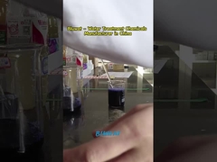 Skuteczne oczyszczanie ścieków barwnikiem.