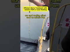 Wydajne oczyszczanie osadu anionowego PAM w myciu węgla